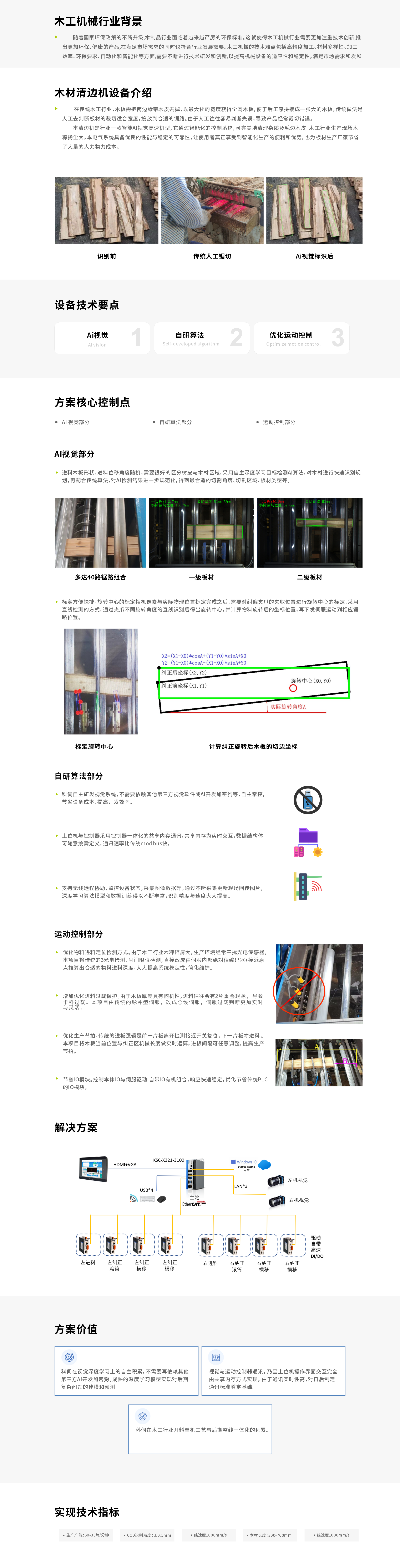 木材清边机